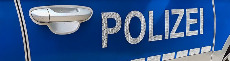 Ein Polizeiauto 
