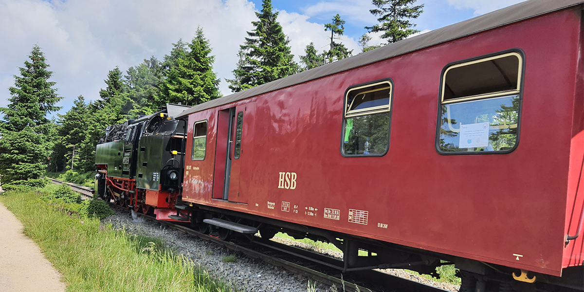 Brockenbahn HSB Nationalpark Harz Webseite Neu